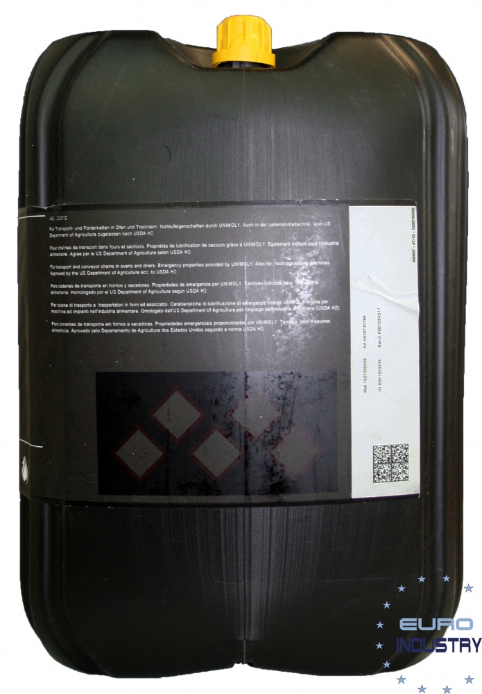 pics/Kluber/Copyright EIS/klueber-synthesco-high-temperature-chain-oil-20l-canister-back.jpg